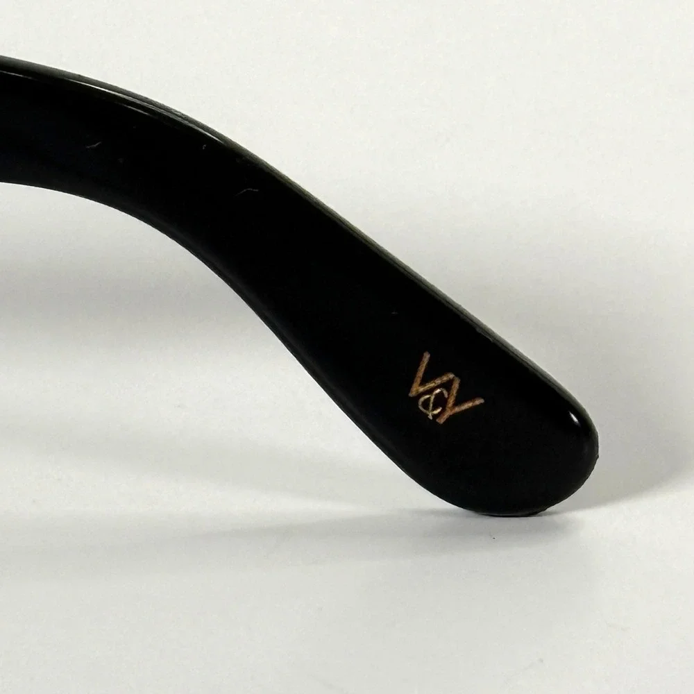 VINT & YORK Ritzy C.VYB1BO‎ Eyeglasses Frame 53-22-145 Jet Black Bold Womens